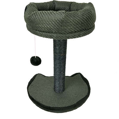 Brinquedo Arranhador The Pets Brasil Base Cat Face com Cama