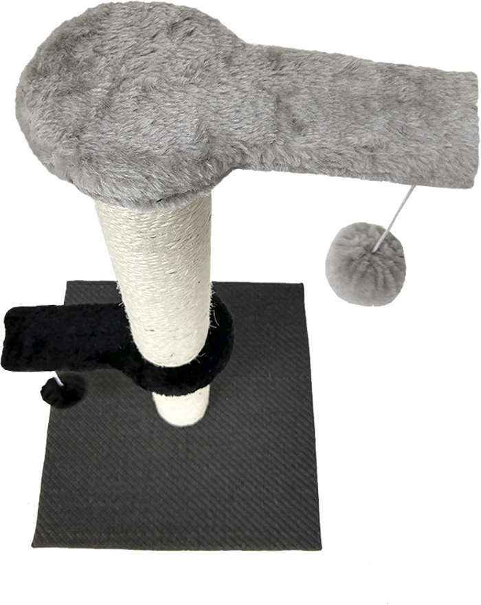 Brinquedo Arranhador The Pets Brasil Preto Dupla Bolinha Suspensa - Tam. Único