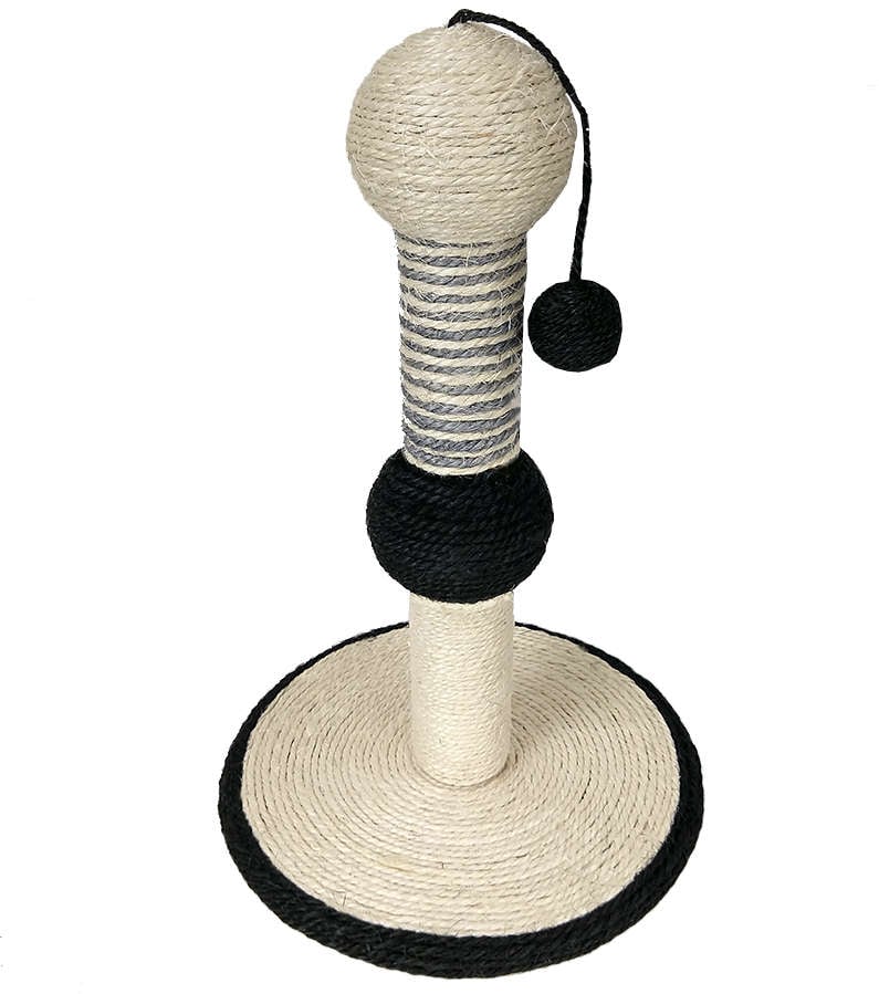 Brinquedo Arranhador The Pets Brasil Mastro Divertido Preto - Tam. Único