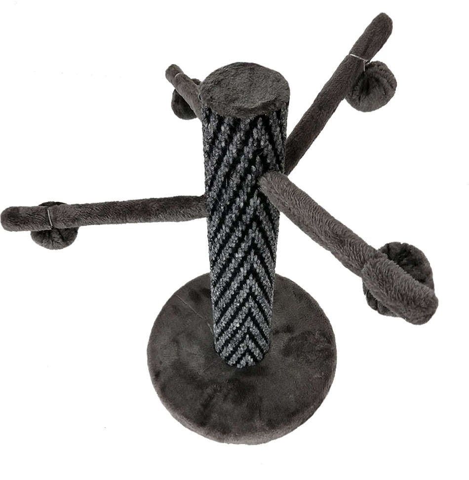 Brinquedo Arranhador The Pets Brasil Poli Bolinhas - Cinza