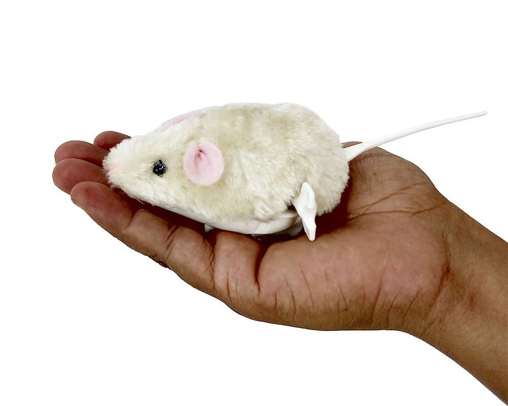 Brinquedo The Pets Brasil Ratinho Real de Corda - Tam. Único