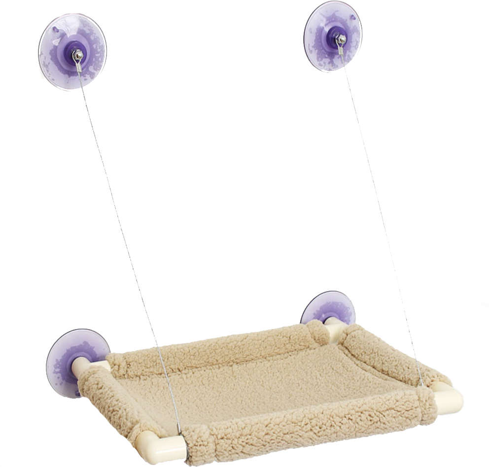 Cama de Janela Gatton Catbed Carneirinho para Gatos - Tam. M