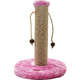 Brinquedo Luppet Conforto Arranhador Redondo Rosa