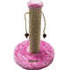 Brinquedo Luppet Conforto Arranhador Redondo Rosa