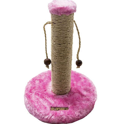 Brinquedo Luppet Conforto Arranhador Redondo Rosa