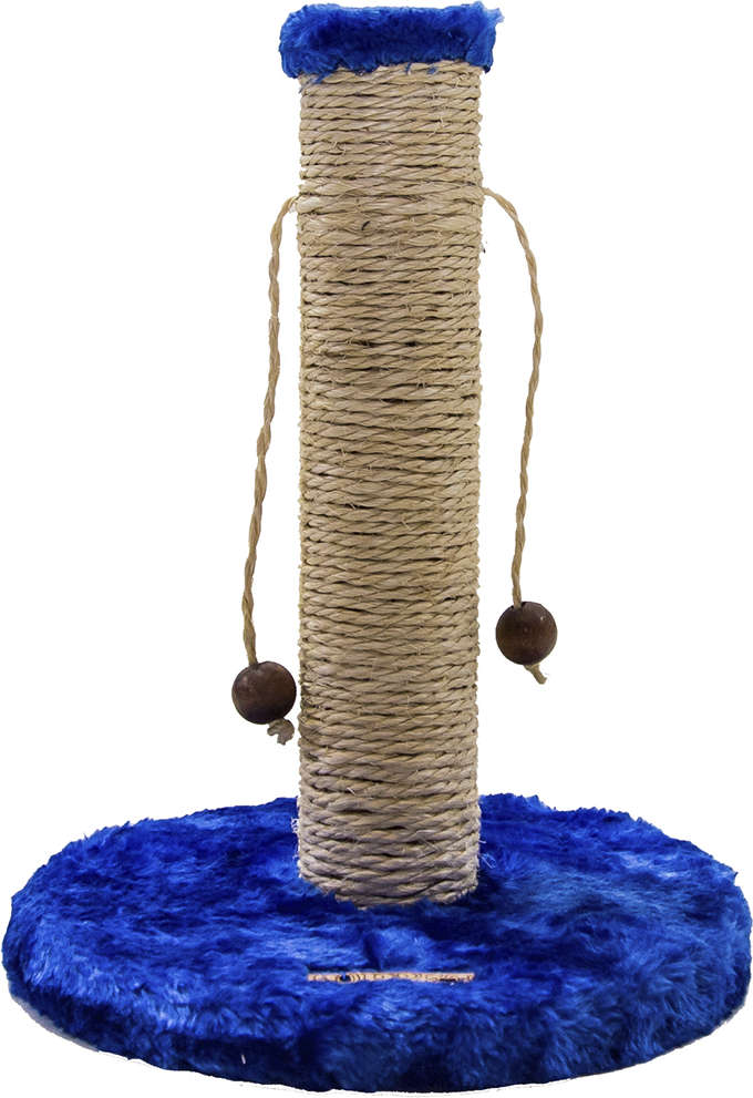 Brinquedo Arranhador Luppet Conforto Redondo Azul - Tam. Único