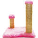 Brinquedo Luppet Conforto Arranhador Quadrado Rosa