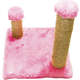 Brinquedo Luppet Conforto Arranhador Quadrado Rosa