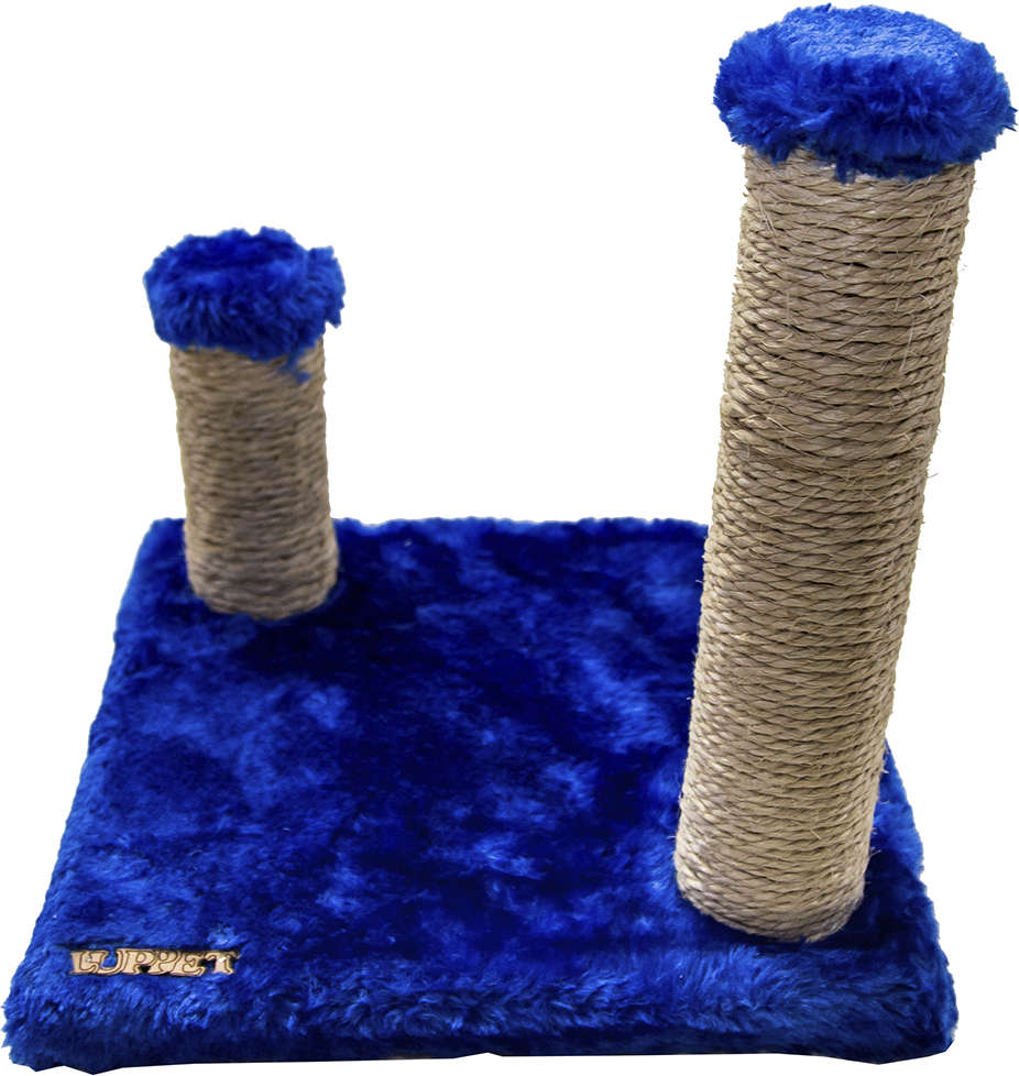 Brinquedo Arranhador Luppet Conforto Quadrado Azul - Tam. Único