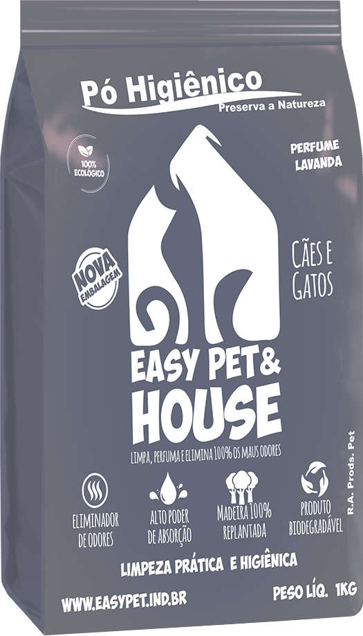 Pó Higiênico Easy Pet & House Lavanda - 1Kg