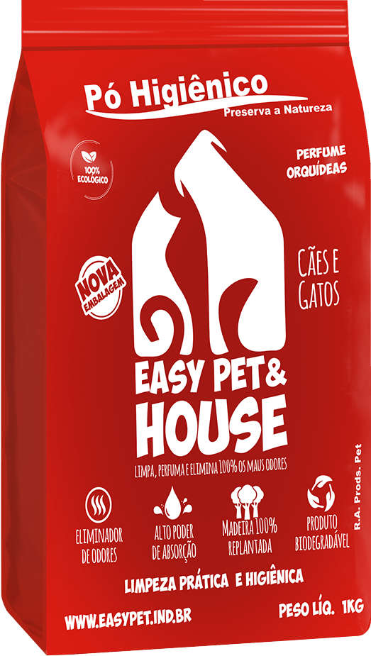 Pó Higiênico Easy Pet & House Orquídeas