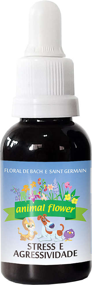 Floral Animal Flower Gotas Stress e Agressividade - 30 mL