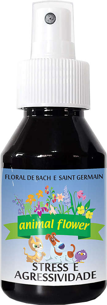 Floral Animal Flower Spray Stress e Agressividade - 100 mL