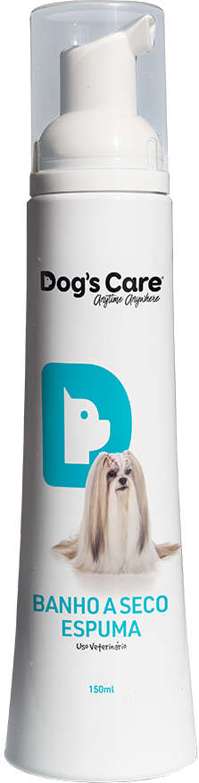 Banho a Seco Dog's Care Espuma - 150 mL