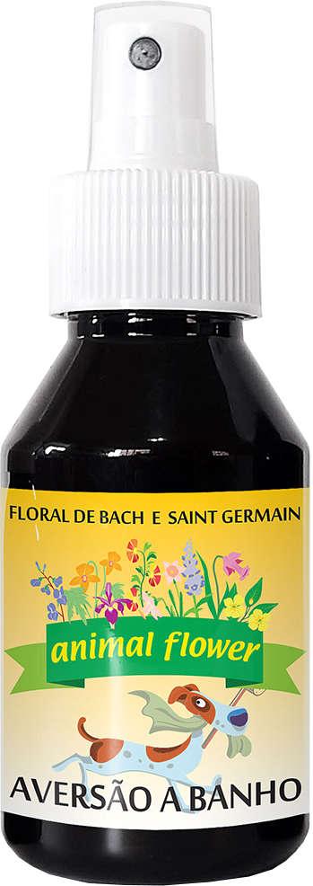 Floral Animal Flower Spray Aversão a Banho - 100 mL