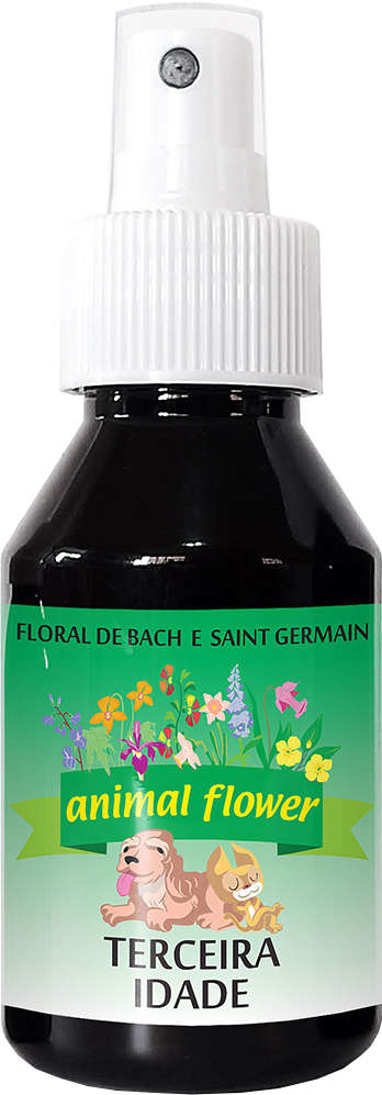 Floral Animal Flower Spray Terceira Idade - 100 mL