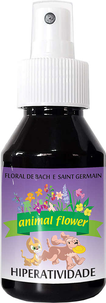 Floral Animal Flower Spray Hiperatividade - 100 mL