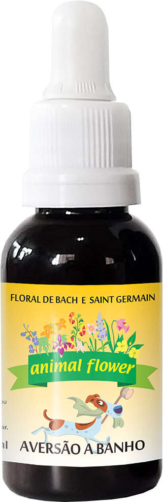 Floral Animal Flower Gotas Aversão a Banho - 30 mL