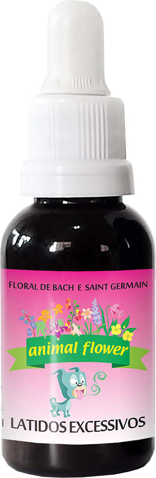 Floral Animal Flower Gotas Latidos Excessivos - 100 mL