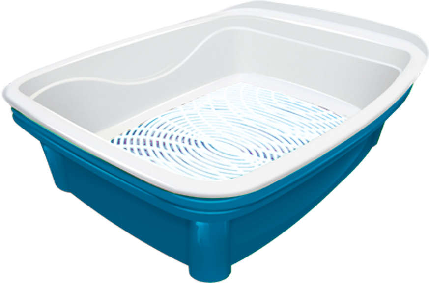 Banheira Gato Furacão Pet Classic Plus - Azul