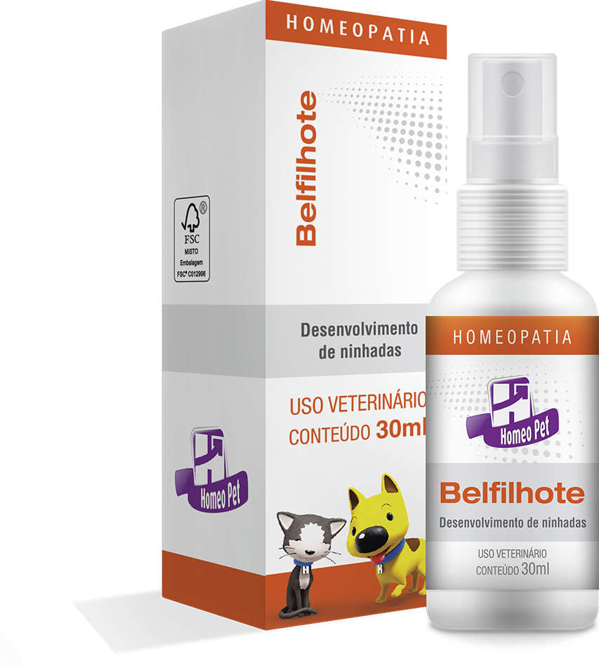 Sistema de Terapia Real H Homeo Pet Belfilhote Spray - 30 mL