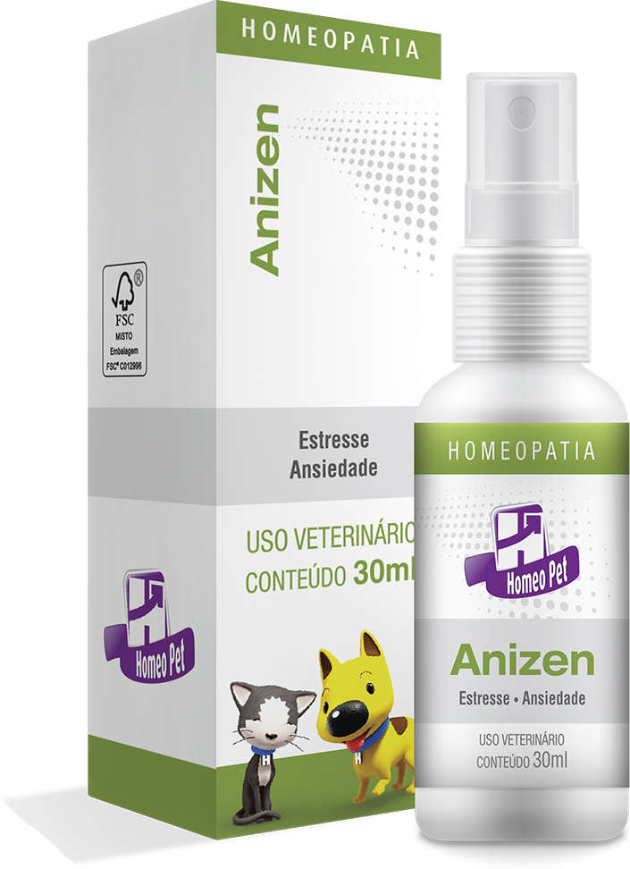 Sistema de Terapia Homeopet Calmante Anizen - 30 mL