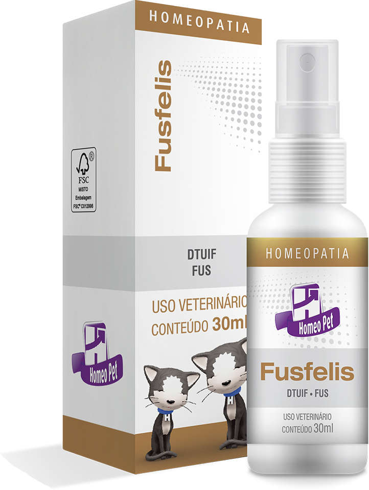 Sistema de Terapia Homeopet Cálculos Renais em Gatos Fusfelis - 30 mL