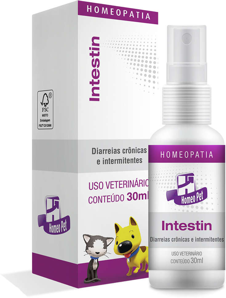 Sistema de Terapia Homeopet Diarreia Crônica Intestin - 30 mL