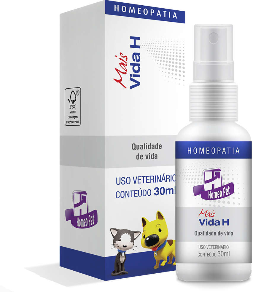 Sistema de Terapia Homeopet Animais Idosos Mais Vida H - 30 mL