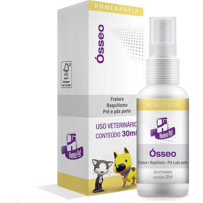 Sistema de Terapia Homeopet Cicatrização Ósseo - 30 mL