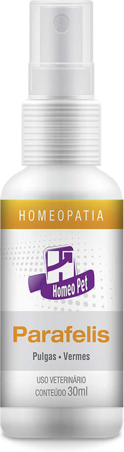 Sistema de Terapia Homeopet Antiparasitário para Gatos Parafelis - 30 mL