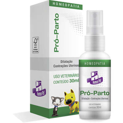 Sistema de Terapia Homeopet Auxílio ao Parto Pró-Parto - 30 mL