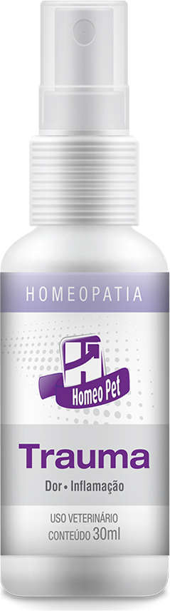 Sistema de Terapia Homeopet Tratamento da Dor Trauma - 30 mL