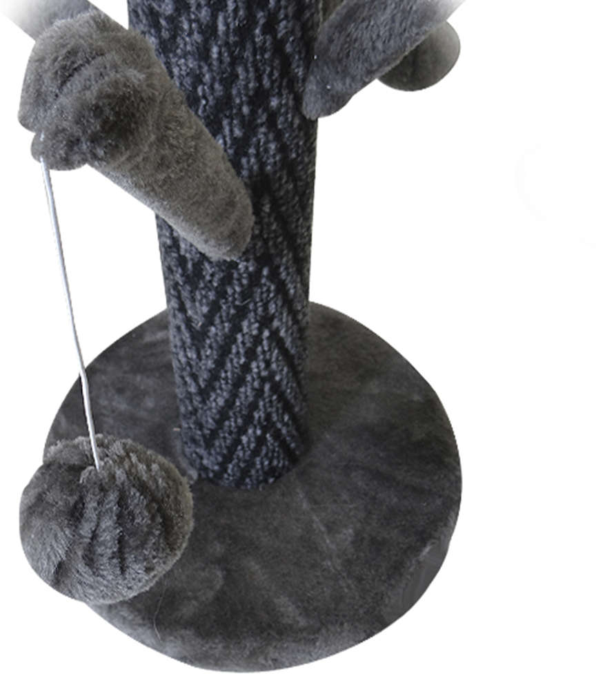 Brinquedo Arranhador The Pets Brasil Poli Bolinhas - Cinza