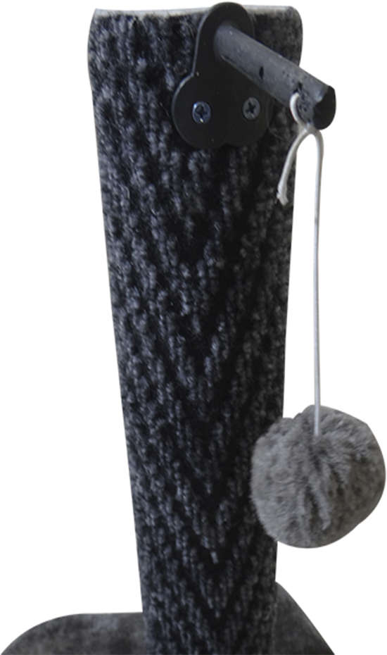 Brinquedo Arranhador The Pets Brasil Patinha com Bola - Cinza