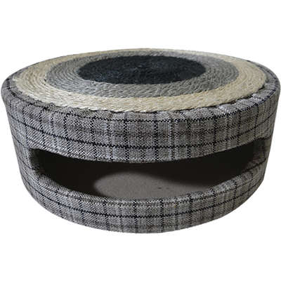 Brinquedo Arranhador The Pets Brasil Caixa Redonda Sisal