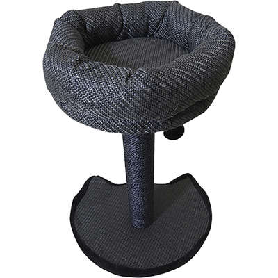 Brinquedo Arranhador The Pets Brasil Base Cat Face com Cama