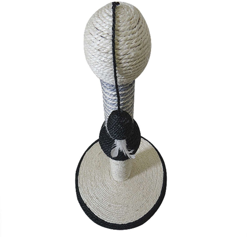 Brinquedo Arranhador The Pets Brasil Mastro Divertido Preto - Tam. Único