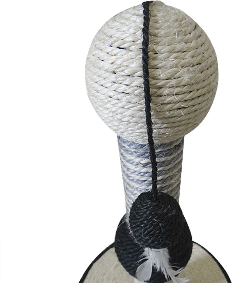 Brinquedo Arranhador The Pets Brasil Mastro Divertido Preto - Tam. Único