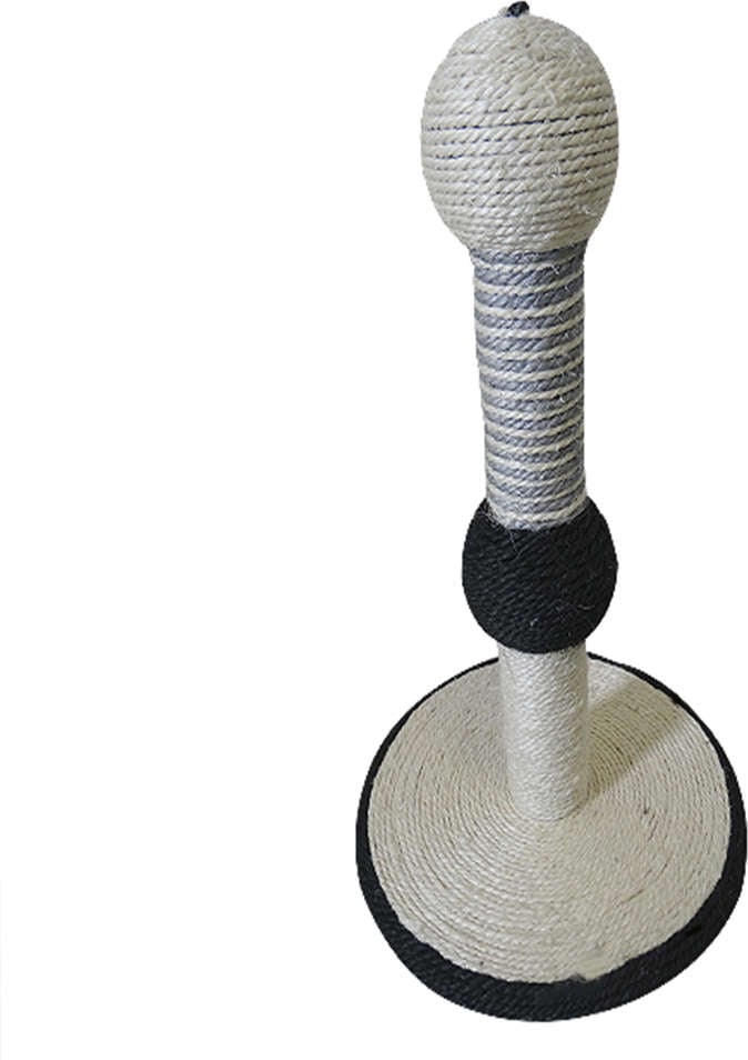Brinquedo Arranhador The Pets Brasil Mastro Divertido Preto - Tam. Único