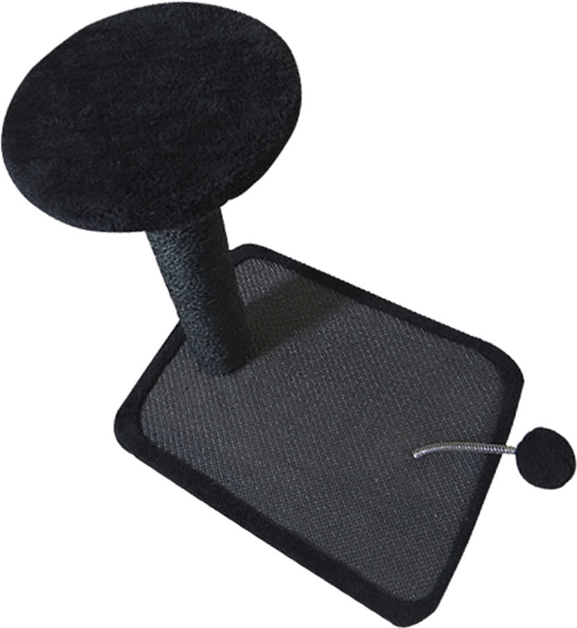 Brinquedo Arranhador The Pets Brasil Base Redonda com Bolinhas - Cinza