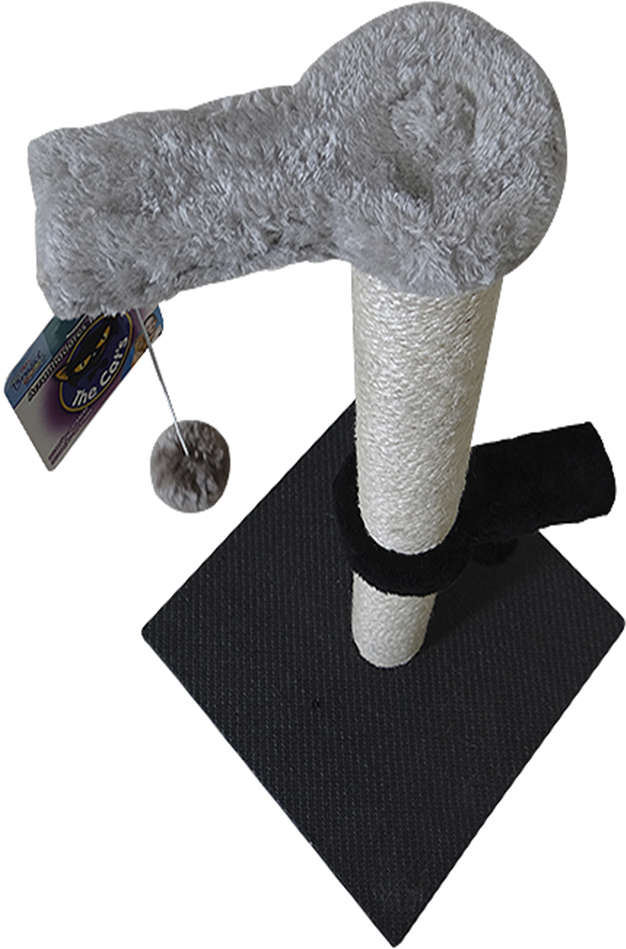 Brinquedo Arranhador The Pets Brasil Preto Dupla Bolinha Suspensa - Tam. Único