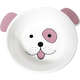Comedouro Porcelana Power Pets Face Dog Rosa Hd17p627p
