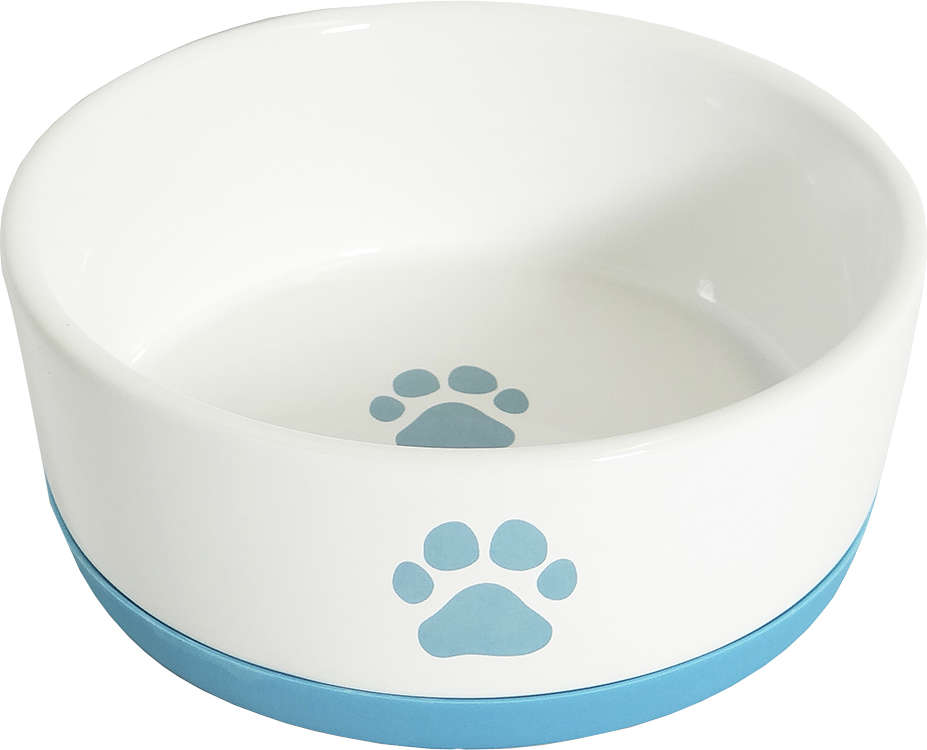 Comedouro Porcelana The Pets Patinha Azul - 350 mL