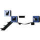 Playground Pets & Pets Preto - 3 Peças