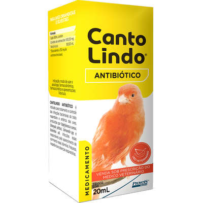 Antibiótico Provets CantoLindo - 20 mL
