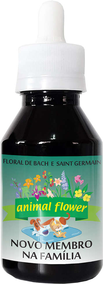 Floral Animal Flower Gotas Novo Membro da Família - 100 mL