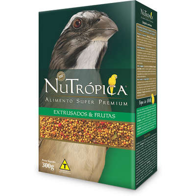 Ração Nutrópica com Frutas e Pimenta para Trinca-Ferro - 300 g