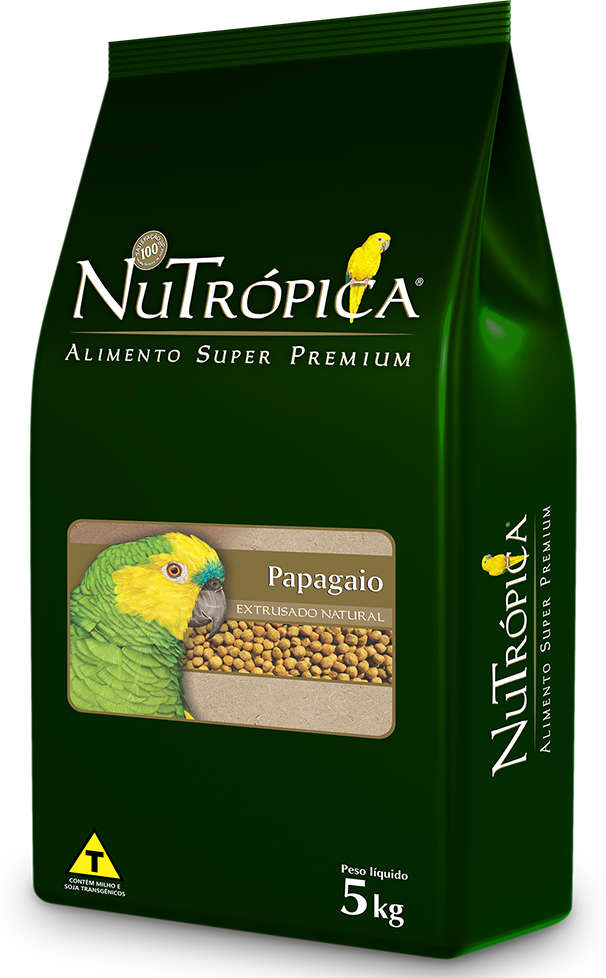 Ração Nutrópica Natural para Papagaios - 5Kg