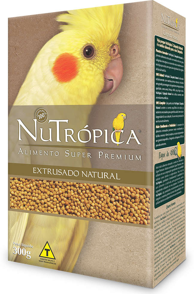 Ração Nutrópica Natural para Calopsita - 300 g